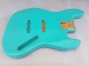 CUSTOM SEAFOAM GREEN J BASS BODY - made in USA - Picture 1 of 9