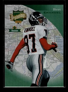 1997 Absolute Beginnings #50 Bert Emanuel (NM) (FTB) - Foto 1 di 2