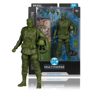 McFarlane Collector Sargento Rock Platino CHASE Variante ~ NUEVO, EN MANO - Imagen 1 de 11