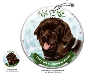 Bauchmassel & Küsse Ornament - Schokolade Neufundland - Bild 1 von 1