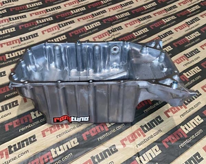 Aluminum K Series Welded Turbo OIL PAN 10AN K-SWAP K20Z3 06-11 Civic SI - Picture 1 of 5
