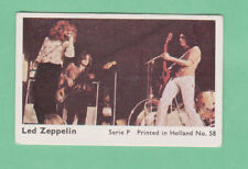 Led Zeppelin 1973 Dutch Series P #58  Fair Condition