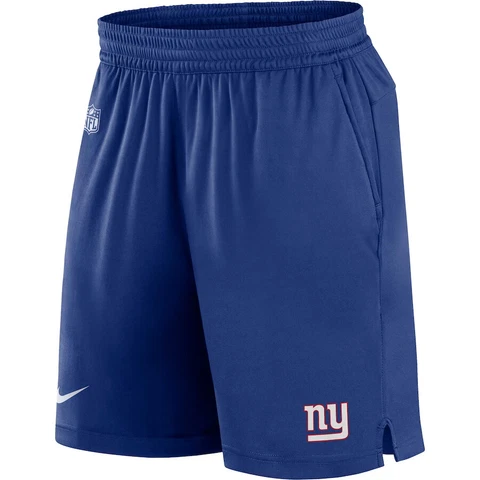 New York Giants Nike Sideline Knit Performance Shorts Men's 2023 NFL Dri-FIT New Cover