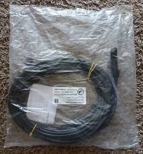 Amphenol 942-99948-10010 Jumper, PT/LC(T)-LC, 2F, S/M, 720S, Protective Tube VG8 - Picture 1 of 6