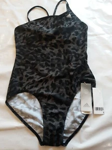 Adidas Badeanzug Damen. Grau/Schwarz Comiflage SH3 .RO Summerglow Gr. 38 - Bild 1 von 9