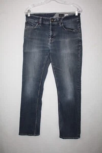 Volcom Solver Modern Straight Medium Wash Flex Denim Jeans 31 (meas 31x29) - Picture 1 of 7