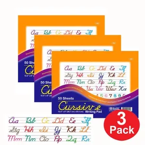 Libro de 3 prácticas cursivas para escribir a mano Aprende a escribir 2do-3er grado - Imagen 1 de 10