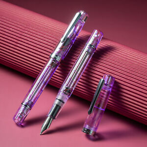 Nahvalur Original Plus Fountain Pen in Melacara Purple - 1.1mm Stub Nib - NEW