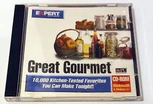Gran Gourmet - 10.000 Cocina Probada Favoritos PC CD Rom 1995 Expert Software - Imagen 1 de 2