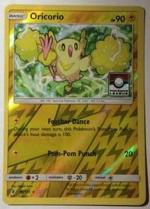 POKEMON : Oricorio 45/145 REVERSE HOLO ... Guardians Rising PROMO ... Stamp!! - Picture 1 of 1