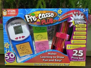 Top Secret Toys PreCasso Plus 25-teiliges elektronisches LCD-Kunstset - Bild 1 von 1