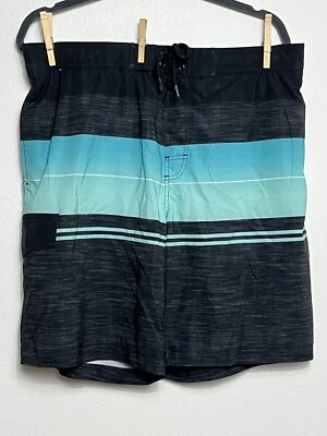 Bermuda de natação masculina SONOMA tamanho grande bolsos forro com cordão - Imagem 1 de 4