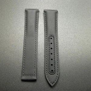 Premium Sailcloth Straps for Omega Speedmaster Seamaster Aqua Terra Planet Ocean - Picture 1 of 25