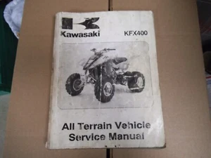 Kawasaki KFX400 All Terrain Vehicle Service Manual - Picture 1 of 1