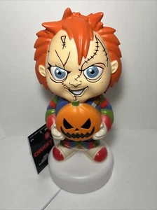 Chucky Child’s play With Pumpkin 12” Blow Mold Halloween Tabletop Decor NEW 2024 - Picture 1 of 9