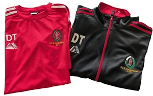 Old Blackburnians AFC Track Suit Top and Short Sleeved Shirt Pendle Sportswear - Picture 1 of 9