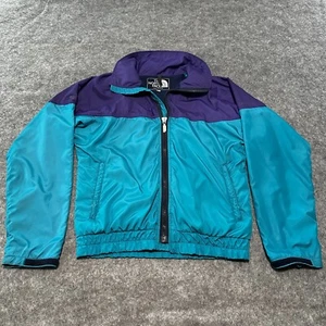Vtg North Face Jacket Womens S Colorblock 1980s Windbreaker Hiking Ski USA Made - Picture 1 of 15