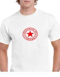 Red Seal Republic of Texas White Cotton T-shirt Lone Star State Shirt S-5XL - Picture 1 of 3