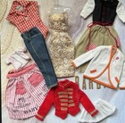 Lot de vêtements vintage Barbie Mattel années 1960 principalement au Japon, très bon état à TLC