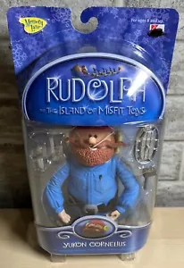 2002 Rudolph Red Nosed Island Of Misfit Toys YUKON CORNELIUS 7" Figure *SEALED* - Picture 1 of 7