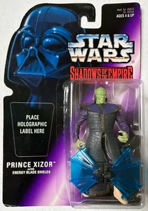 Star Wars - Prince Xizor -Scarce Shadows Of The Empire USA Figure MOC no sticker - Picture 1 of 7