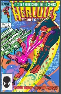 Hercules (v2) 3 NM+ 9.6 Captain Marvel Marvel 1984 - Picture 1 of 2