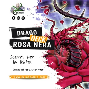 Yugioh! Mazzo Deck DRAGO ROSA NERA - SYNCHRON da Torneo - Foto 1 di 6