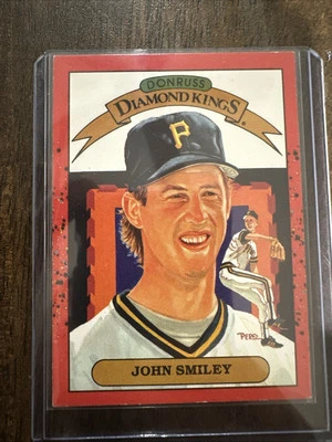 1990 Donruss - Diamond Kings #17 John Smiley — 第 1/2 张图片