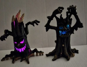 Fairy Tale S/2 LED Color Change Halloween 8" Spooky Trees  - Picture 1 of 14