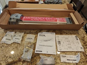 Nuevo dispositivo de salida Open Box Von Duprin 2670 Guard-X EX-Alarm Lock US28 - Imagen 1 de 10