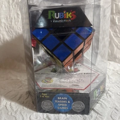 RUBIKS PROFESSOR SIGNATURE EDITION ( 2007) 6 GAMES & MULIPLE LEVELS  & STAND  - Image 1 of 4