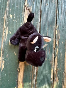 Pound Puppies Scottish Terrier schwarzer Plüschhund 8 Zoll Mary Meyer 1998 mit Etikett - Bild 1 von 7