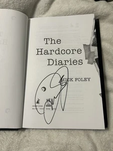 WWE WWF Mick Foley Mankind Have A Nice Day 1999 Signed Autograph Hardcover Book - Imagen 1 de 3