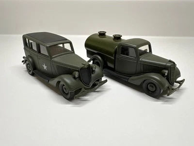 Solido 1936 FORD V8 WW2 Model Trucks lot of 2 - Image 1 of 4
