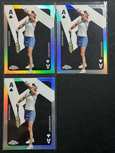 2024 Topps Chrome Aces Lindsay Davenport Lot 3 Silver Refractor #CAS-LD GL12 - Bild 1 von 5
