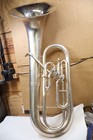 king baritone Euphonium 625 ? Front Facing Nickle ? Silver Tone
