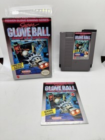 Super Glove Ball Nintendo NES Complete CIB Rare Nice!