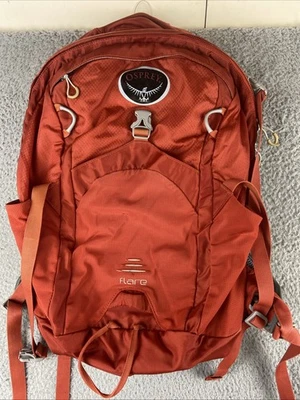 Osprey Flare Backpack Orange Straps Hiking / PREOWNED - Image 1 of 4