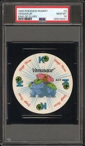 Venusaur Pokemon Card Rummy Playing Card Poker K Clubs 1999 Nintendo WOTC PSA 10 - Picture 1 of 3