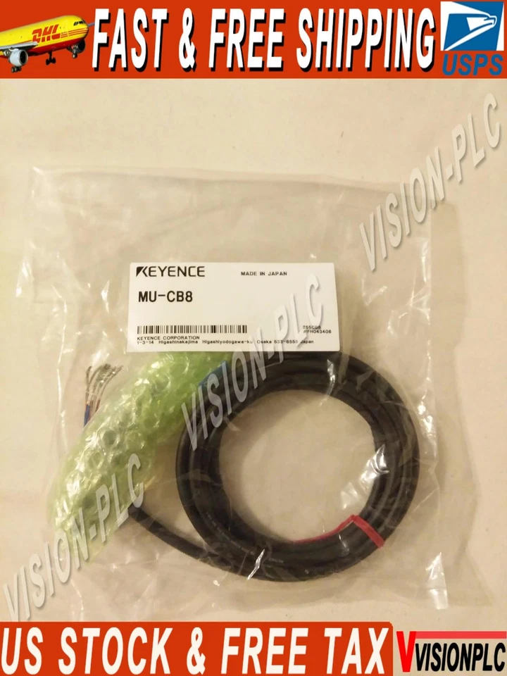 NUEVO CABLE SENSOR A CONTROLADOR KEYENCE MU-CB8 PLC AUTOMATIZACIÓN Foto 1 de 1