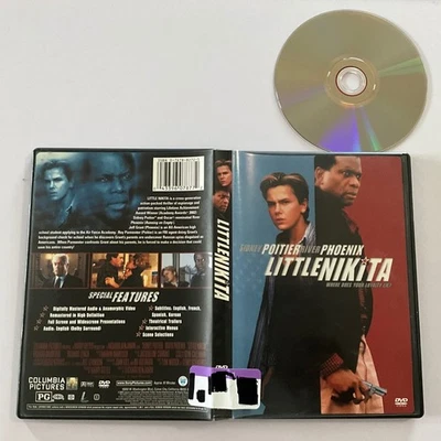 Little Nikita DVD 2002 Columbia Pictures Sidney Poitier River Phoenix COMPLETE Foto 1 de 2