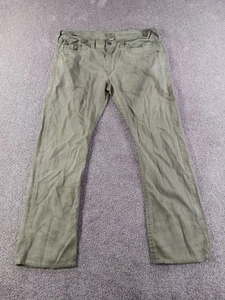 True Religion Ricky 40 Herren Denim Jeans 31,5" Schrittlänge grün Baumwolle - Bild 1 von 19