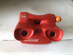 Vintage Red View-Master 3D Viewer Classic Toy Slide Viewer USA Kunststoff - Bild 1 von 5