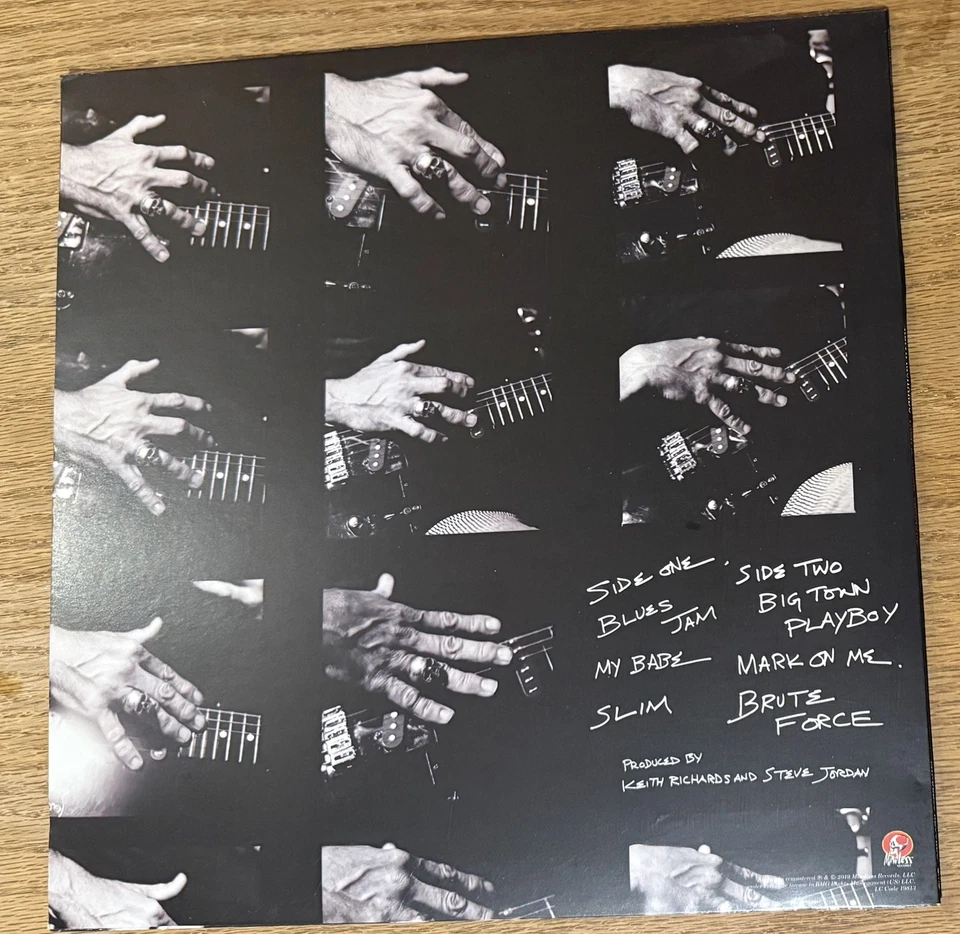 Keith Richards – Talk Is Cheap Sessions – Official Super D “Overs” Vinyl – RARE - Image 1 of 2