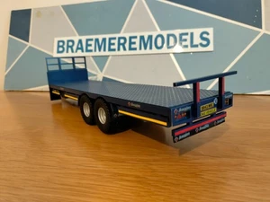 1:32 Broughan 32ft Bale Trailer Model Kit - Picture 1 of 16