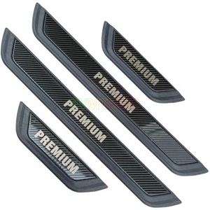 For Mazda 3 CX-5 Premium 2025 Carbon Car Door Sill Scuff Plate Protector Cover - Picture 1 of 8