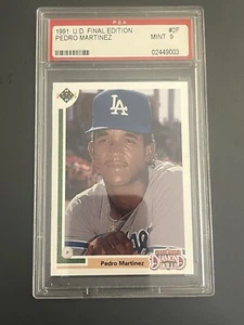 1991 Upper Deck Final Edition Pedro Martinez RC #2F Rookie Card MINT PSA 9 HOF - Picture 1 of 2