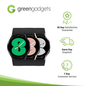 Samsung Galaxy Watch 4 GPS 44mm Black Silver Rose Gold - Excellent Condition - Picture 1 of 6