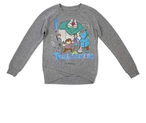 Suéter DREAMWORKS TrollHunters Niñas Gris Claro Talla L (10/12) - Imagen 1 de 10