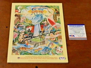 1984 JOE THEISMANN Signed Official SUPER BOWL Program-Redskins vs Raiders-PSA - Picture 1 of 12